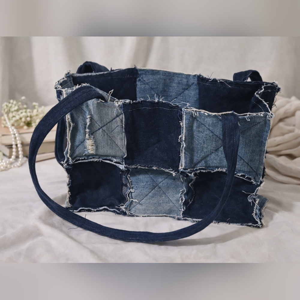 Homemade Jean Purse‎